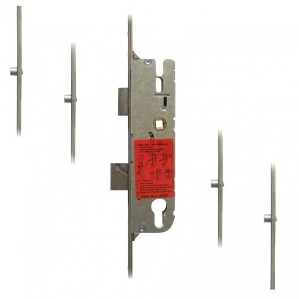 GU Secury Europa Lever Operated Latch & Deadbolt Single Spindle 4 Roller